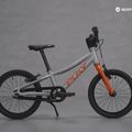 PUKY LS Pro 16 sidabro ir oranžinės spalvos dviratis 4420 9