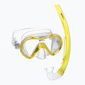 Vaikiškas paviršinio nardymo rinkinys Mares Combo Seahorse yellow/clear