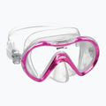 Vaikiškas paviršinio nardymo rinkinys Mares Combo Seahorse pink/clear 2