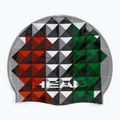 HEAD Flag Suede Rhoumb pilkai žalia plaukimo kepurė 455288