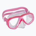 Nardymo kaukė Mares Puffer pink pink/clear
