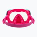 Vaikiška paviršinio nardymo kaukė Mares Turtle aqua/pink 4