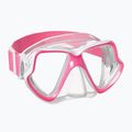 Paviršinio nardymo rinkinys Mares Combo Wahoo Neon pink/white/clear 2
