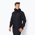 Vyriška striukė nuo lietaus Black Diamond Stormline Stretch black