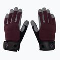 Moteriškos laipiojimo pirštinės Black Diamond Crag bordeaux 3
