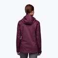 Black Diamond Stormline Stretch blackberry moteriška striukė nuo lietaus 3