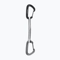 Alpinistinis ekspresas Black Diamond Litewire Quickdraw 16 cm gray/black