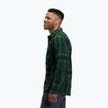 Vyriški žygio marškiniai Black Diamond Project Heavy Flannel palm green/anthracite plaid 3