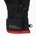 Black Diamond Impulse juodos/juodos trekingo pirštinės 2