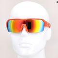 Ocean Sunglasses akiniai nuo saulės Race matiniai raudoni/revo raudoni 3800.5X dviračių akiniai 6