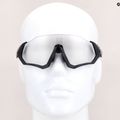 Oakley Flight Jacket plieniniai/skaidrūs iki juodos spalvos fotochrominiai dviratininkų akiniai 0OO9401 7