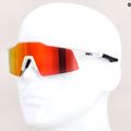 100% Speedcraft Sl Multilayer Mirror Lens soft tact off white/hiper red dviračių akiniai 9