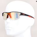 Julbo Aero Reactiv Performance Laf matiniai juodi/raudoni dviratininkų akiniai J4833114 6