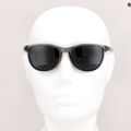 Julbo Idol Polar blizgūs permatomi juodi vaikiški akiniai nuo saulės J5439224 6