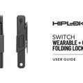 Dviračio užraktas Hiplok Switch black 9
