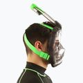 Viso veido kaukė paviršiniam nardymui SEAC Magica grey clear/green lime 9