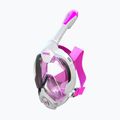 Pilna viso veido kaukė vaikams SEAC Magica White/Pink