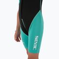Vaikiškas plaukimo kostiumas SEAC Dolphin Shorty 1,5 mm black/tiffany 7