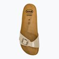 Scholl Estelle Patsynth beige moteriškos šlepetės 5