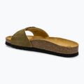 Scholl Estelle Sue khaki spalvos moteriškos šlepetės 3