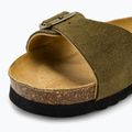 Scholl Estelle Sue khaki spalvos moteriškos šlepetės 7