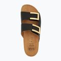 Moteriškos šlepetės Scholl Montery 2 Straps Ad Med juodos 4