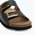 Moteriškos šlepetės Scholl Montery 2 Straps Ad Med juodos 7