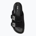 Scholl Orlando Suesp black vyriškos šlepetės 5