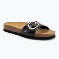 Moteriškos šlepetės Scholl Kathleen Printed Leather black