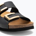 Moteriškos šlepetės Scholl Monterey 2 Straps Ad Med black 7