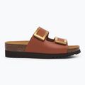 Moteriškos šlepetės Scholl Monterey 2 Straps Ad Med camel 2
