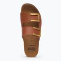 Moteriškos šlepetės Scholl Monterey 2 Straps Ad Med camel 3