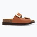 Moteriškos šlepetės Scholl Monterey 2 Straps Ad Med camel 2