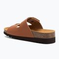 Moteriškos šlepetės Scholl Monterey 2 Straps Ad Med camel 3