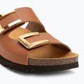 Moteriškos šlepetės Scholl Monterey 2 Straps Ad Med camel 7