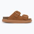 Moteriškos šlepetės Scholl Noelle Chunky Suede cognac 2