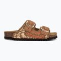 Moteriškos šlepetės Scholl Noelle Crochet bude/light brown/cognac 2