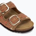 Moteriškos šlepetės Scholl Noelle Crochet bude/light brown/cognac 7