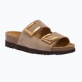 Moteriškos šlepetės Scholl Montery 2 Straps Ad Med smėlio spalvos