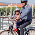 Okbaby vaikiška dviratininko sėdynė Orion, tamsiai mėlyna OKB-ORN-P-GR 7