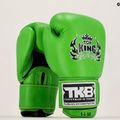 Top King Muay Thai Ultimate Air žalios bokso pirštinės TKBGAV-GN 7
