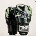 Top King Muay Thai Empower žalios bokso pirštinės TKBGEM-03A-GN 7