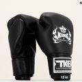 Top King Muay Thai Ultimate Air bokso pirštinės juodos TKBGAV 7