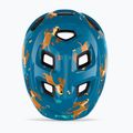 MET vaikiškas dviratininko šalmas Hooray blue teckel glossy 7