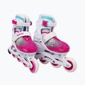 Vaikiški riedučiai Roces Jokey X Girl white/pink 2