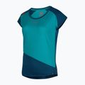 LaSportiva Hold moteriški alpinistiniai marškinėliai mėlyna ir tamsiai mėlyna O81638639