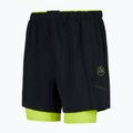 La Sportiva Trail Bite vyriški bėgimo šortai juoda/geltona P79999729 5