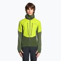 Vyriškas La Sportiva Session Tech Hoody forest/lime punch trekkinginis džemperis