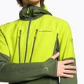Vyriškas La Sportiva Session Tech Hoody forest/lime punch trekkinginis džemperis 3
