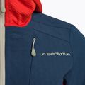 Moteriški La Sportiva Session Tech Hoody storm blue/cherry tomato trekkinginiai džemperiai 3